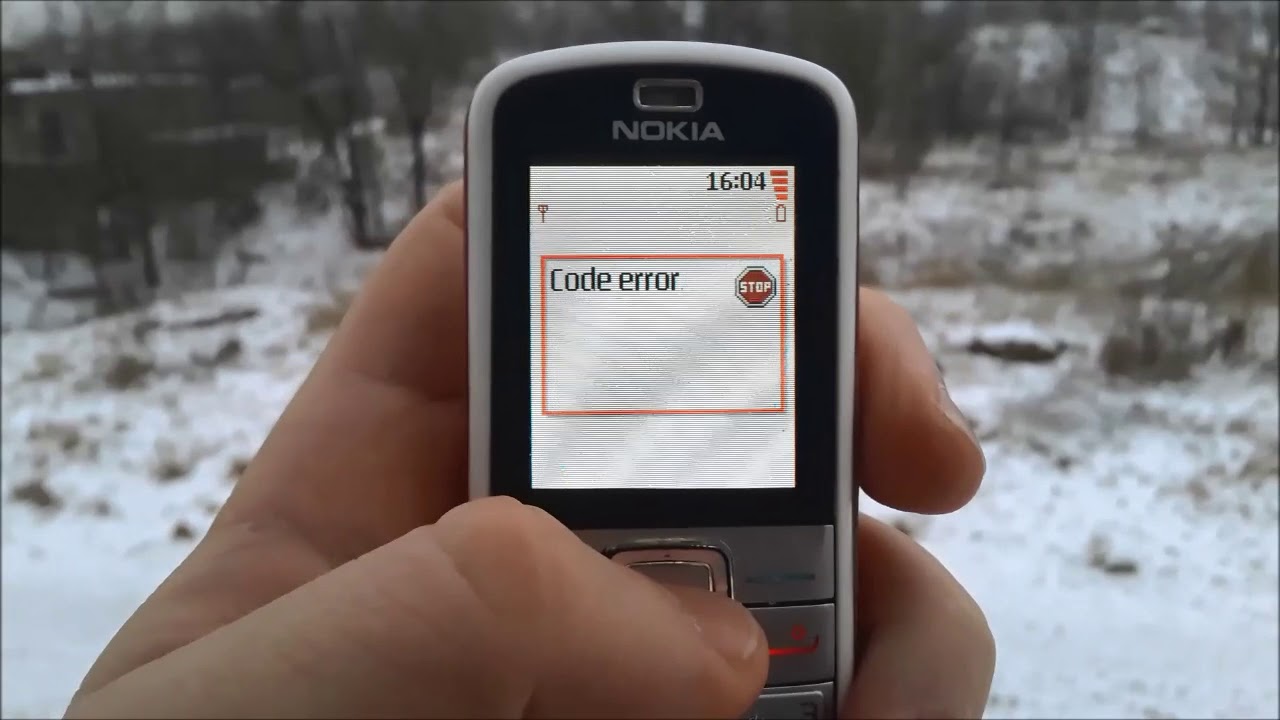 Nokia 6070 phone restricted and Code error