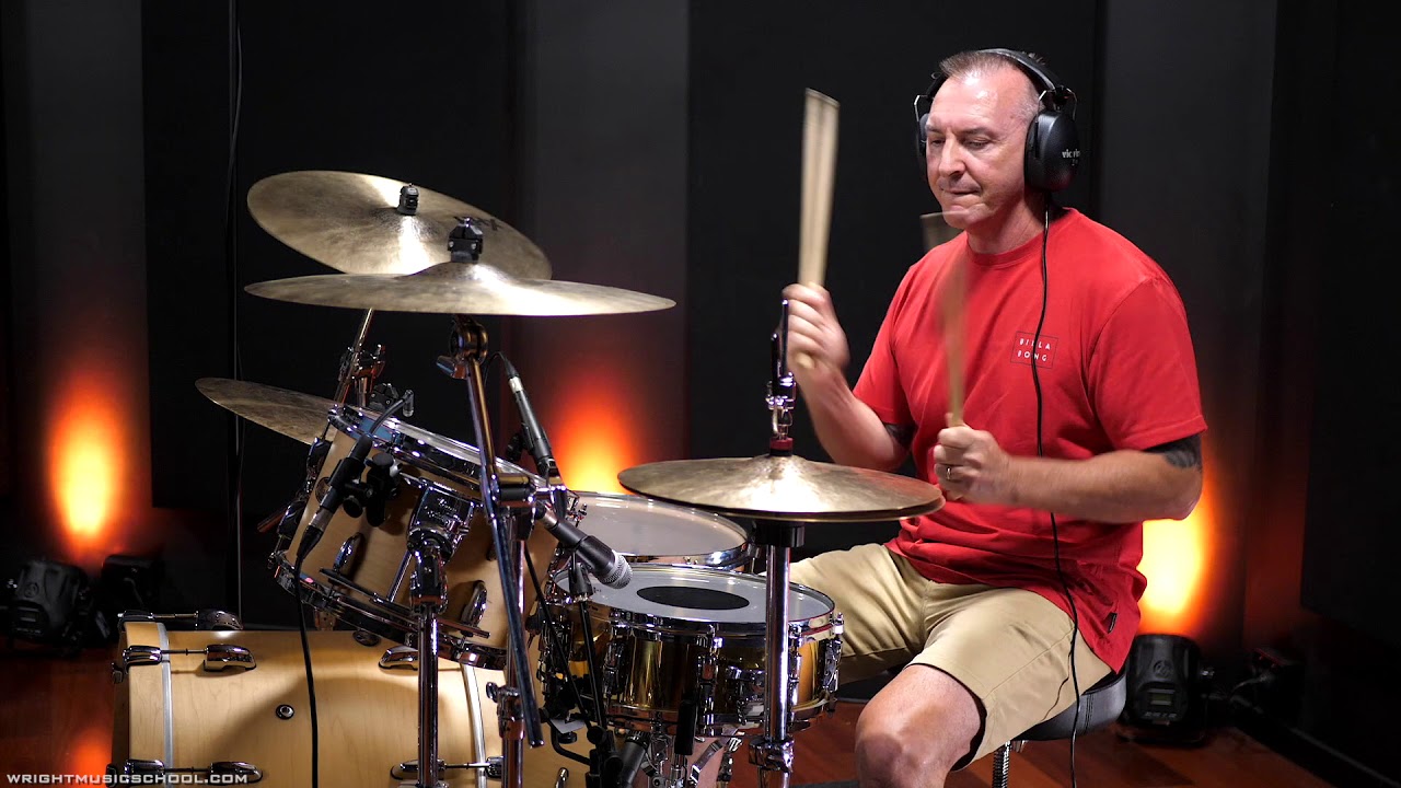Wright Music School - Mark Garrett - Faith No More - Ashes To Ashes - Drum Cover