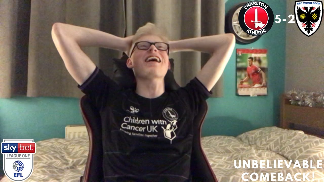 UNBELIEVABLE COMEBACK! | Charlton Athletic 5-2 AFC Wimbledon | Live Reaction