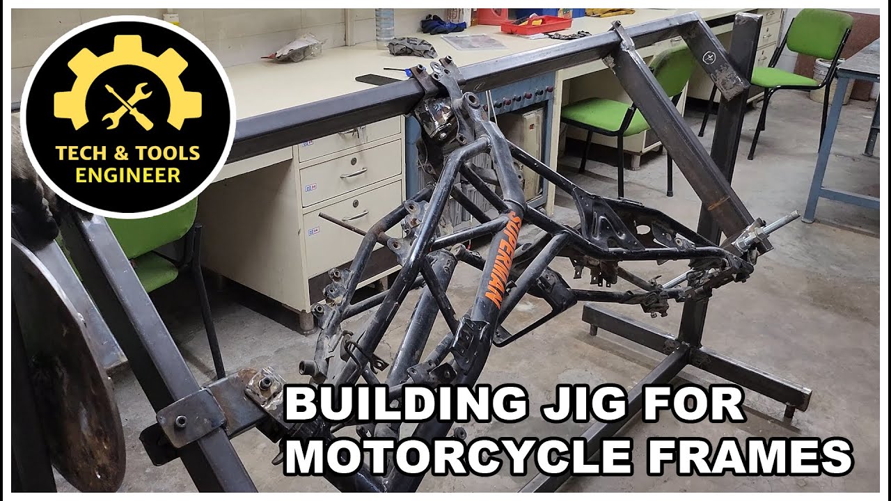 Building a Rotating JIG for Developing Motorbike Frames