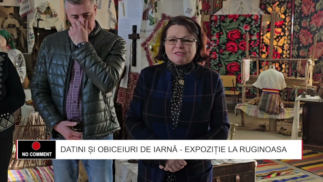 BIT TV / EXPOZIȚIE DE DATINI ȘI OBICEIURI DE IARNĂ  LA RUGINOASA