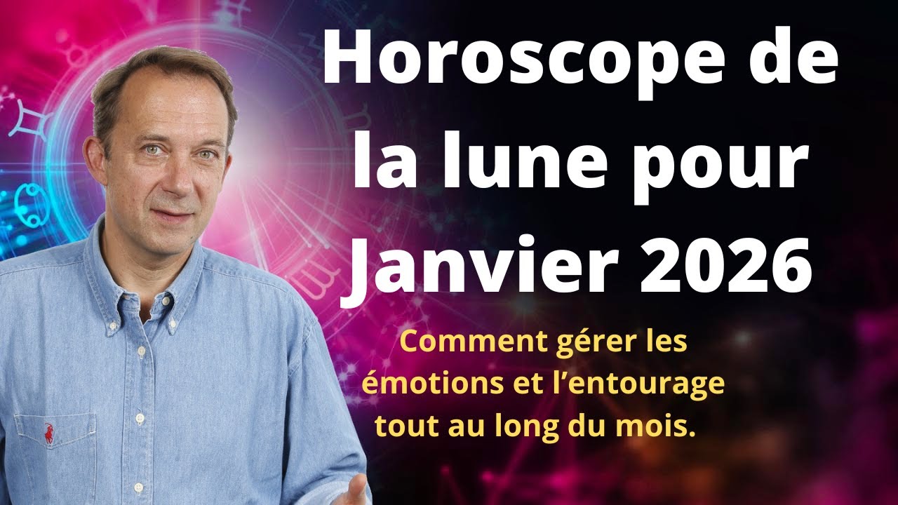 Horoscope de la lune janvier 2026