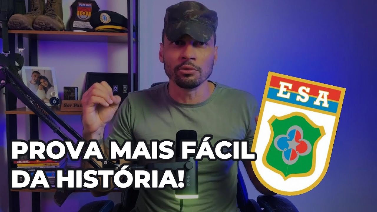 ESA 2026 | SUA CHANCE DE SER SARGENTO 🤯