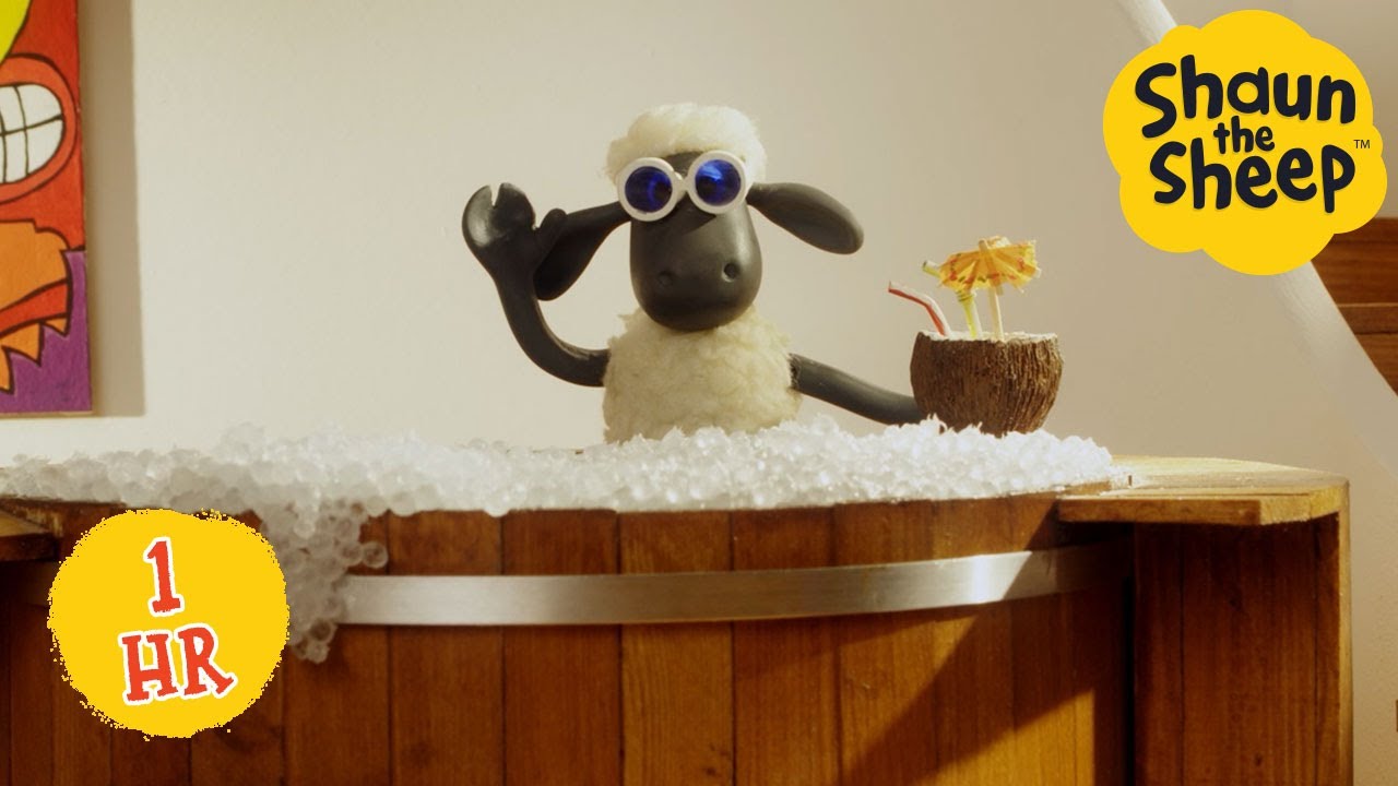 Shaun Saves the Barn! 💪 | 1 HOUR Shaun the Sheep Compilation | Shaun the Sheep & Friends
