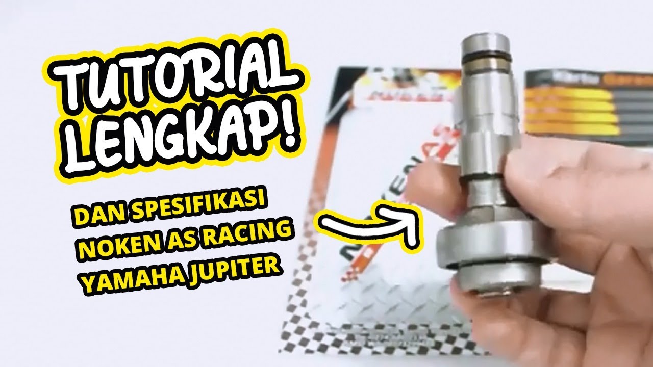 Tutorial Lengkap dan Spesifikasi Noken As Racing Yamaha Jupiter | WA 0897-3299-488