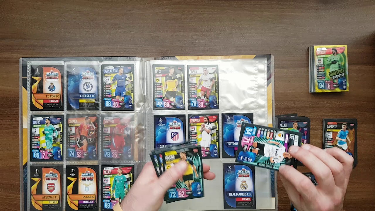 TOPPS MATCH ATTAX EXTRA 19/20 - PIERWSZE UZUPEŁNIANIE ALBUMU - OJ BĘDZIE PROBLEM!!!