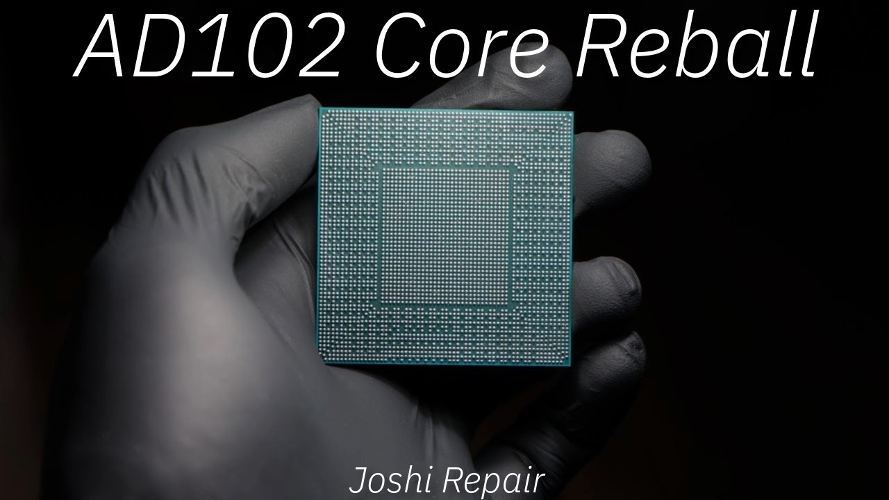 Asus STRIX RTX 4090 GPU Core Reballing | GPU Reballing Process | Joshi Repair