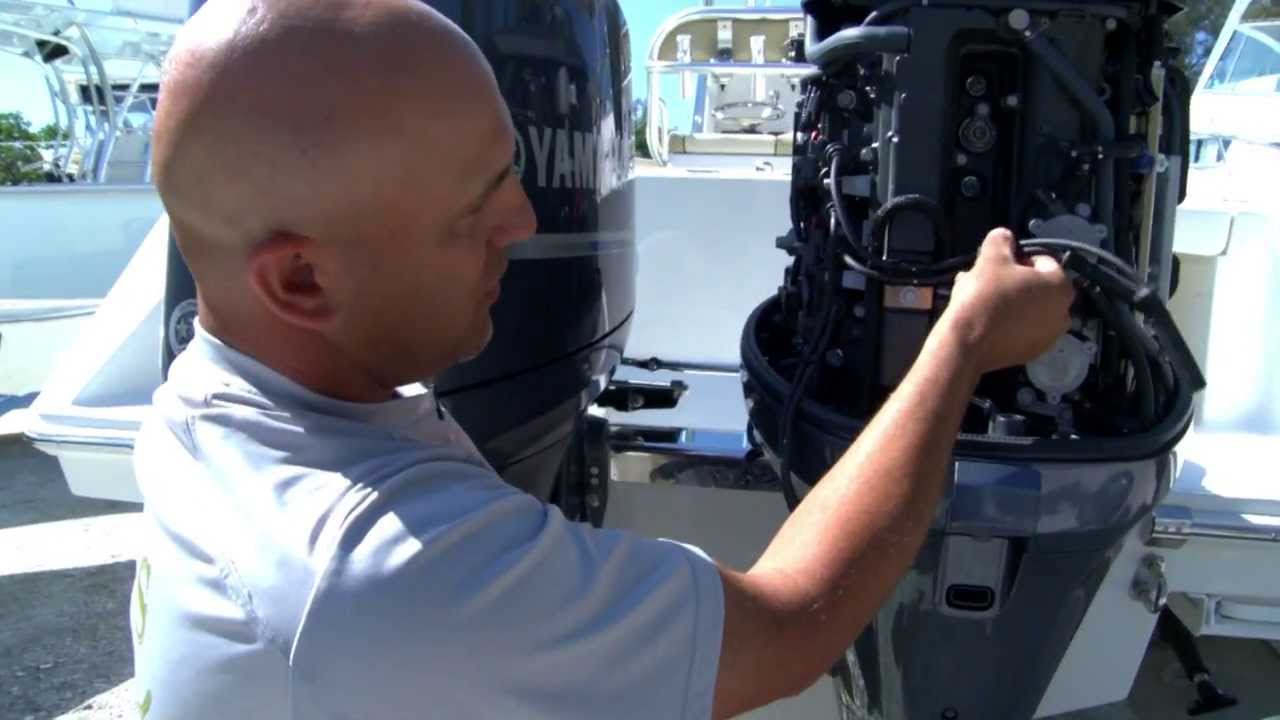 How To Change Spark Plugs In A Yamaha Outboard Motor.