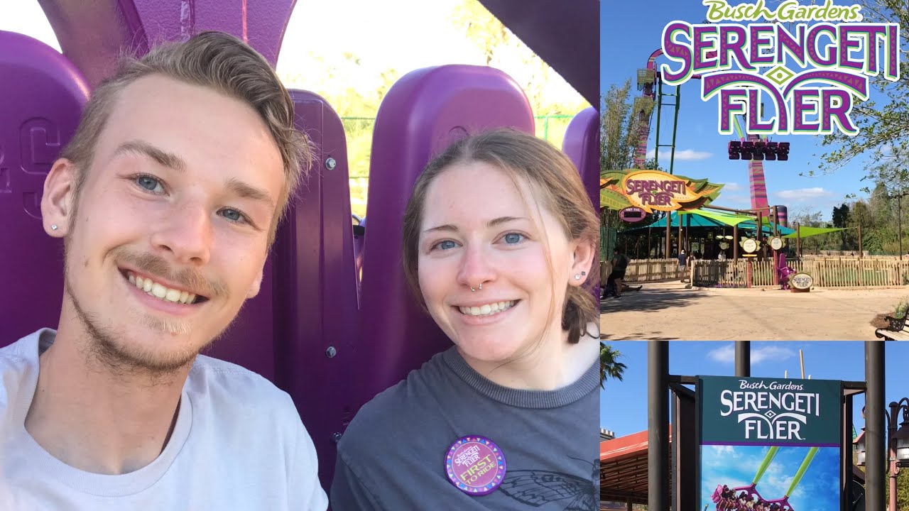 Serengeti Flyer OPENING DAY at Busch Gardens Tampa! | Thoughts and Review,  Ride POV and Footage