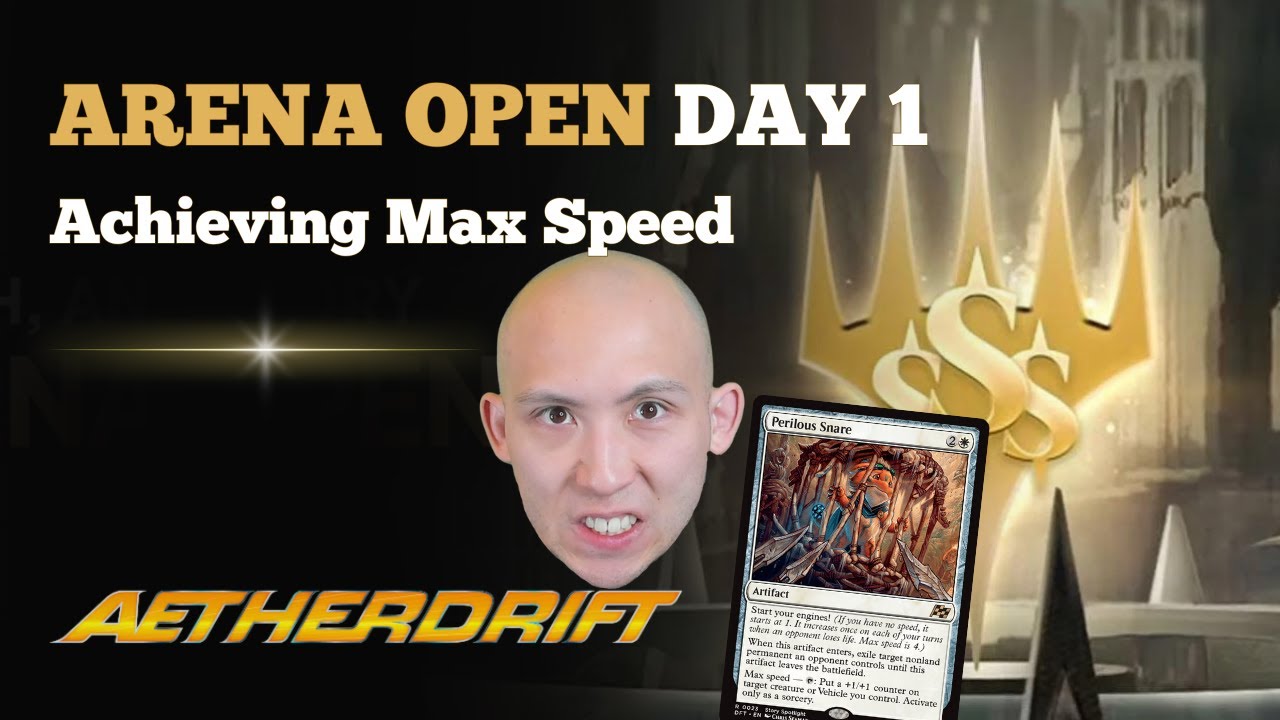 Achieving Max Speed | Arena Open Day 1 | Aetherdrift Sealed | MTG Arena
