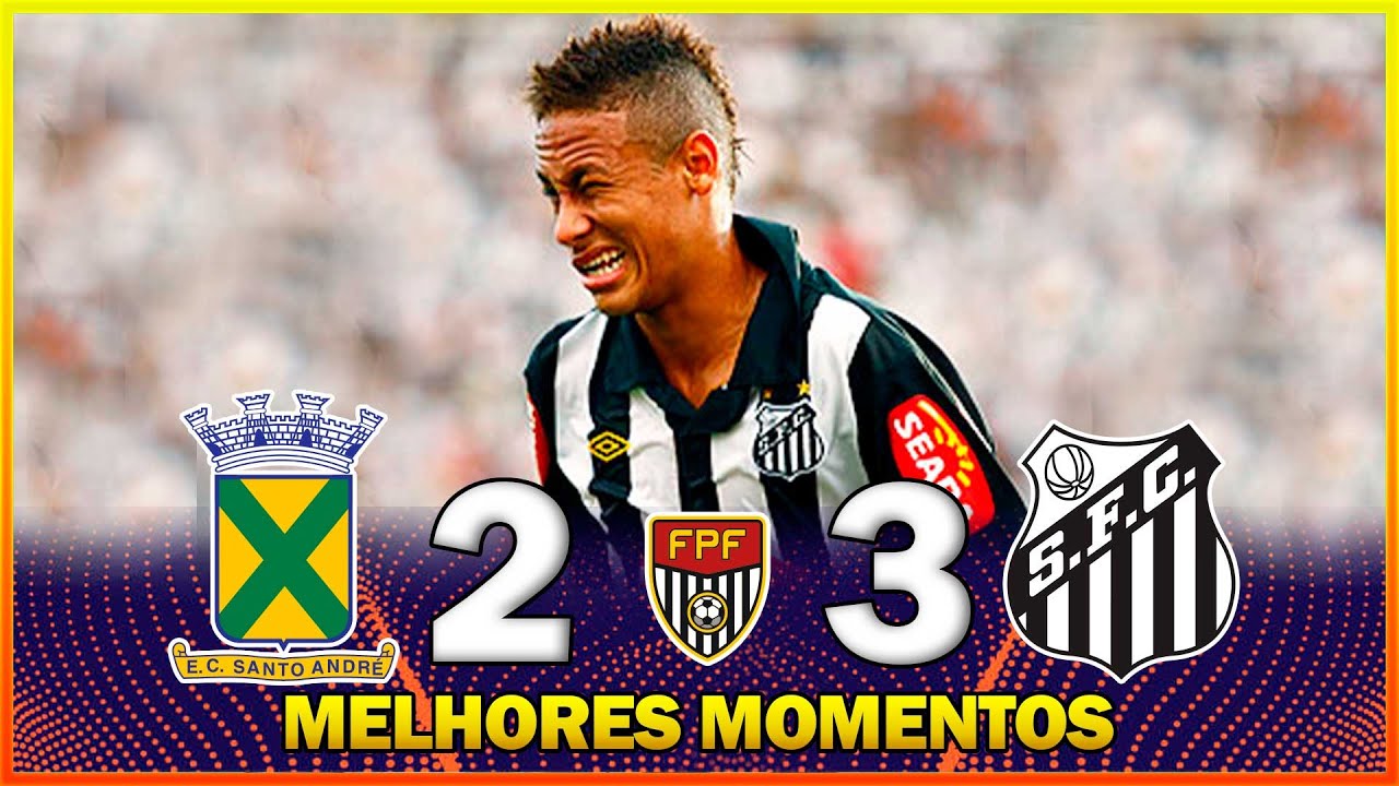 SANTO ANDRÉ 2 X 3 SANTOS ● MELHORES MOMENTOS ● CAMPEONATO PAULISTA 2010 ● FINAL ● JOGO 01