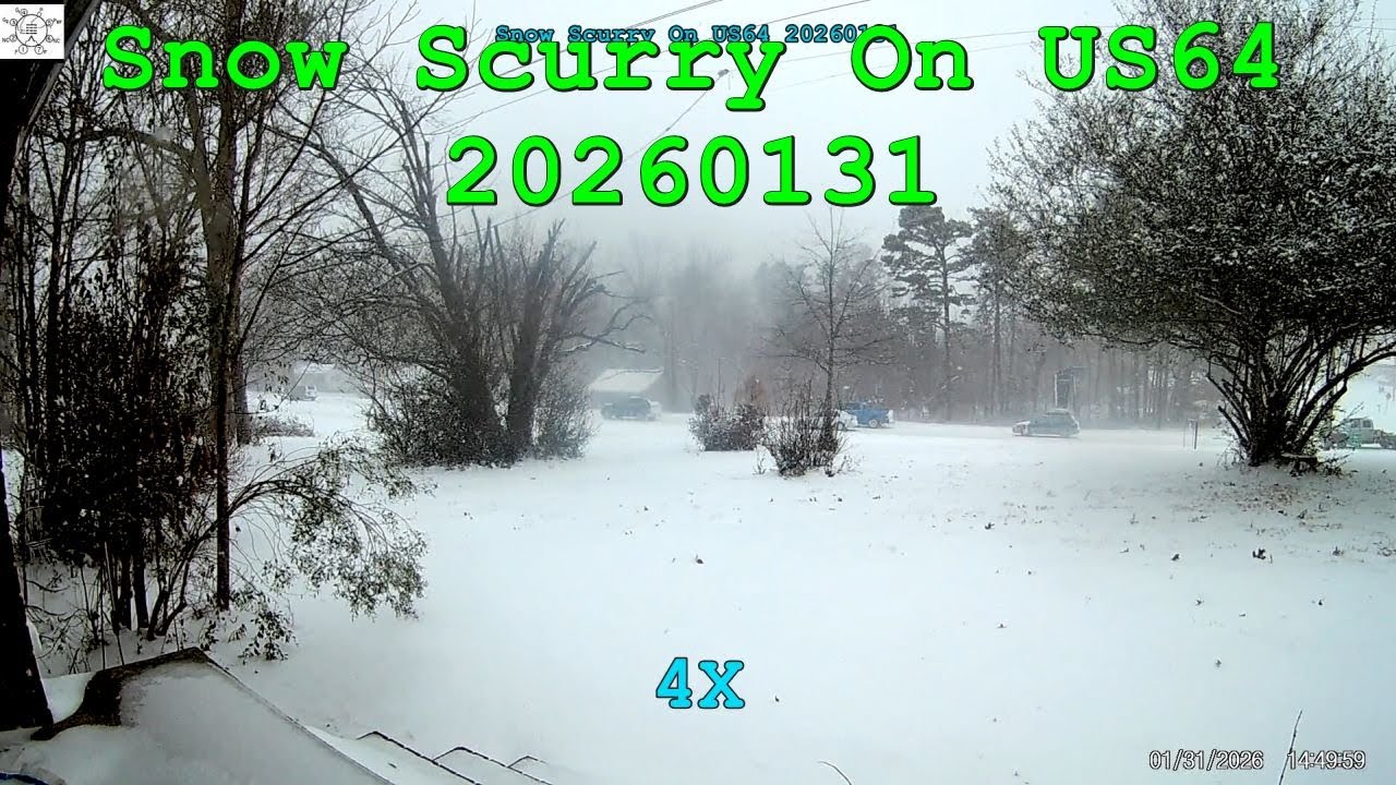 Snow Scurry On US64 20260131