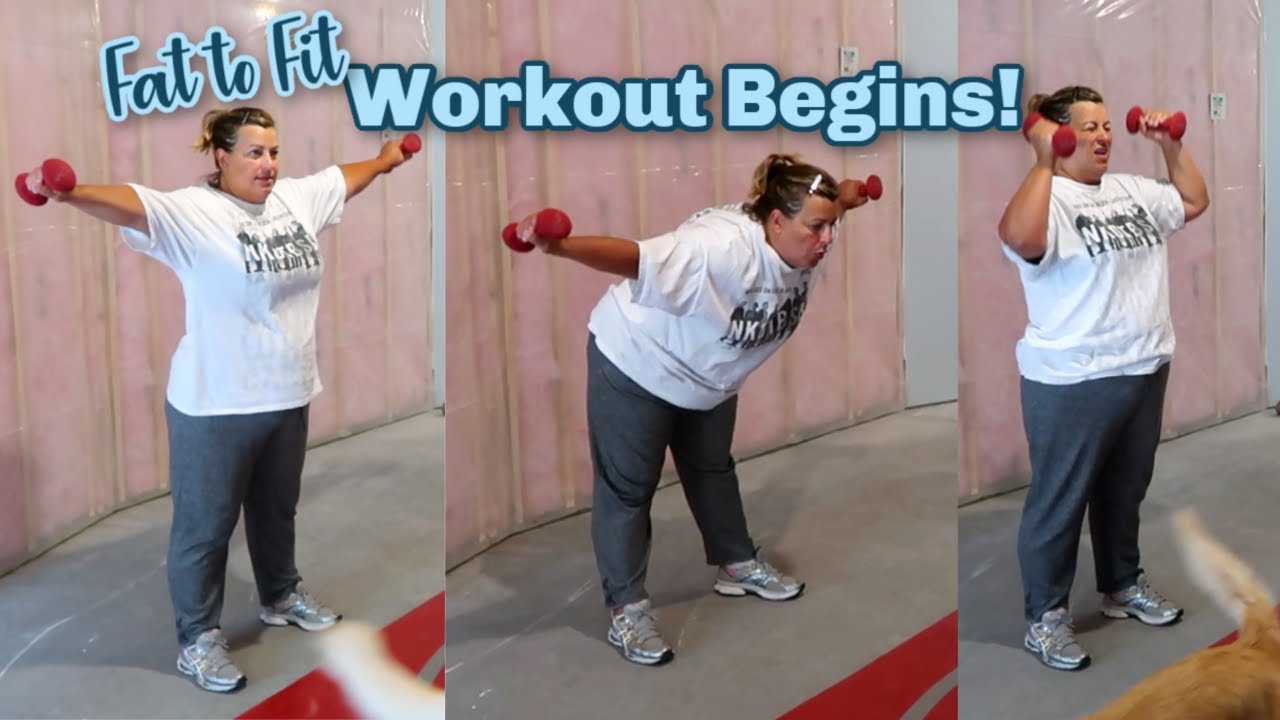 Workout Routine Begins! Fat to Fit Weight Loss Journey!