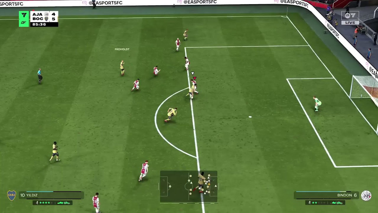 U21 Gir.A - 11gg - Ajax vs Boca Jr