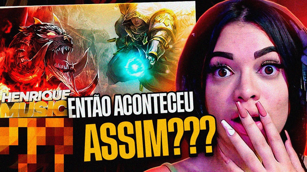 Rap da Guerra no céu - A QUEDA DO DRAGÃO I Henrique Mendonça I Prod. Leonardo Liscano | REACT
