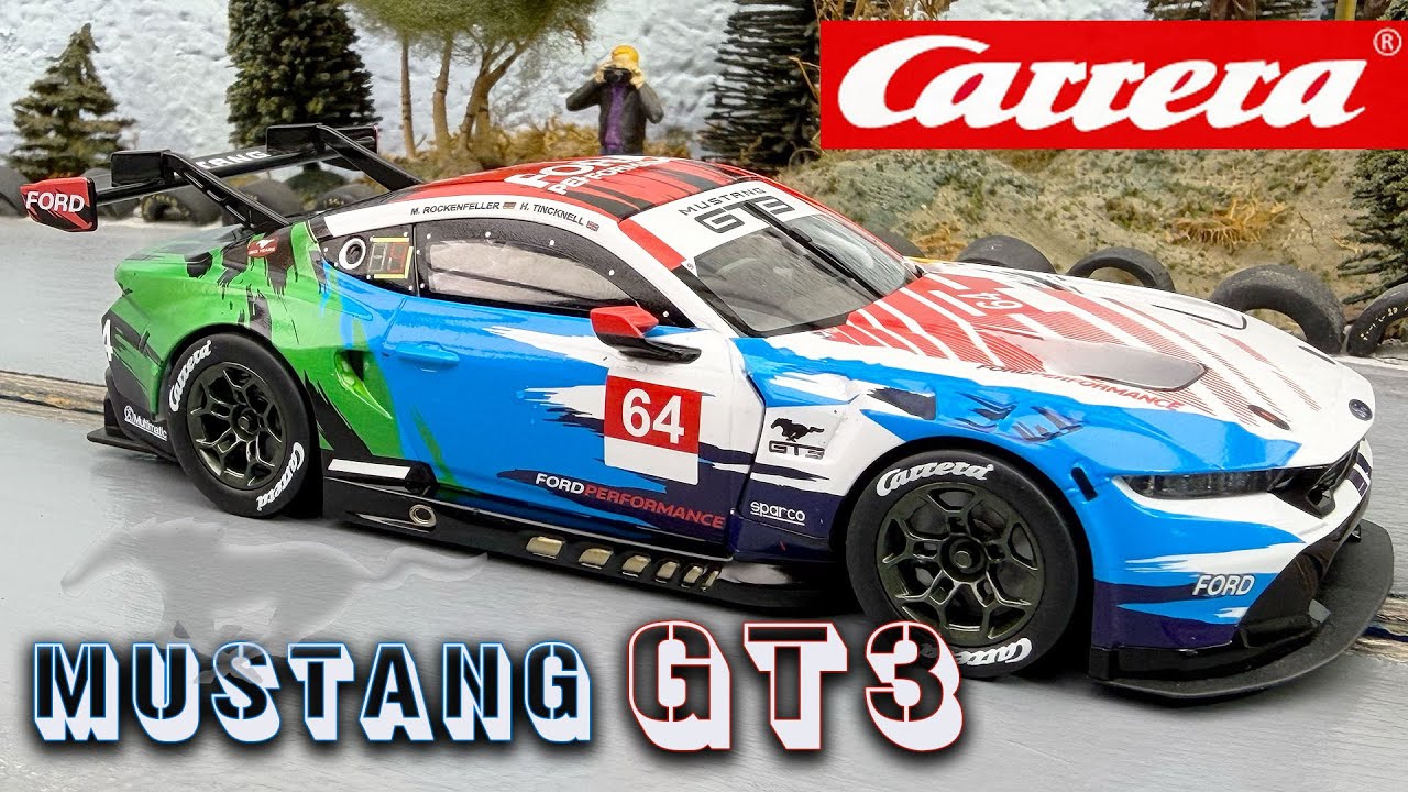 Гонка Mustang GT3