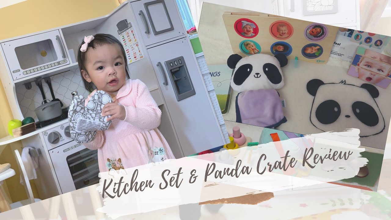 TOY REVIEW: MELISSA & DOUG KITCHEN SET AND KIWICO’S PANDA CRATE + HOME COOKED MEALS | ANIKA SIGLOS