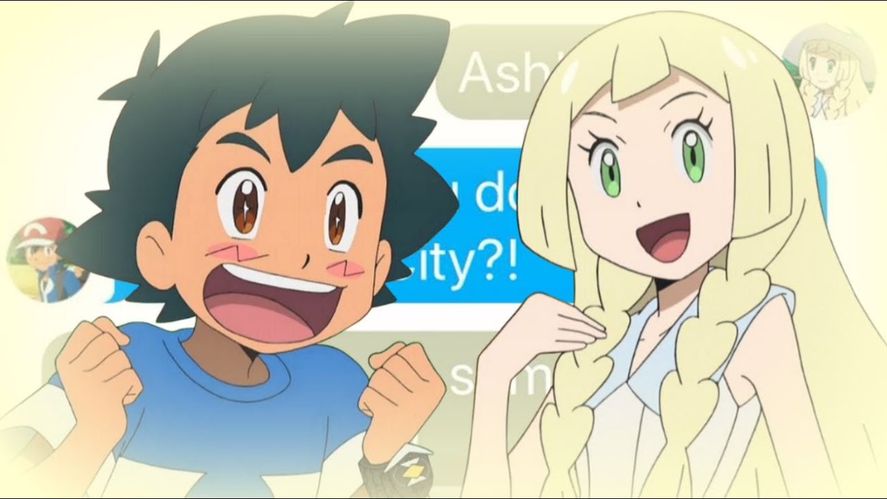 Ash and Lillie Reunite!
