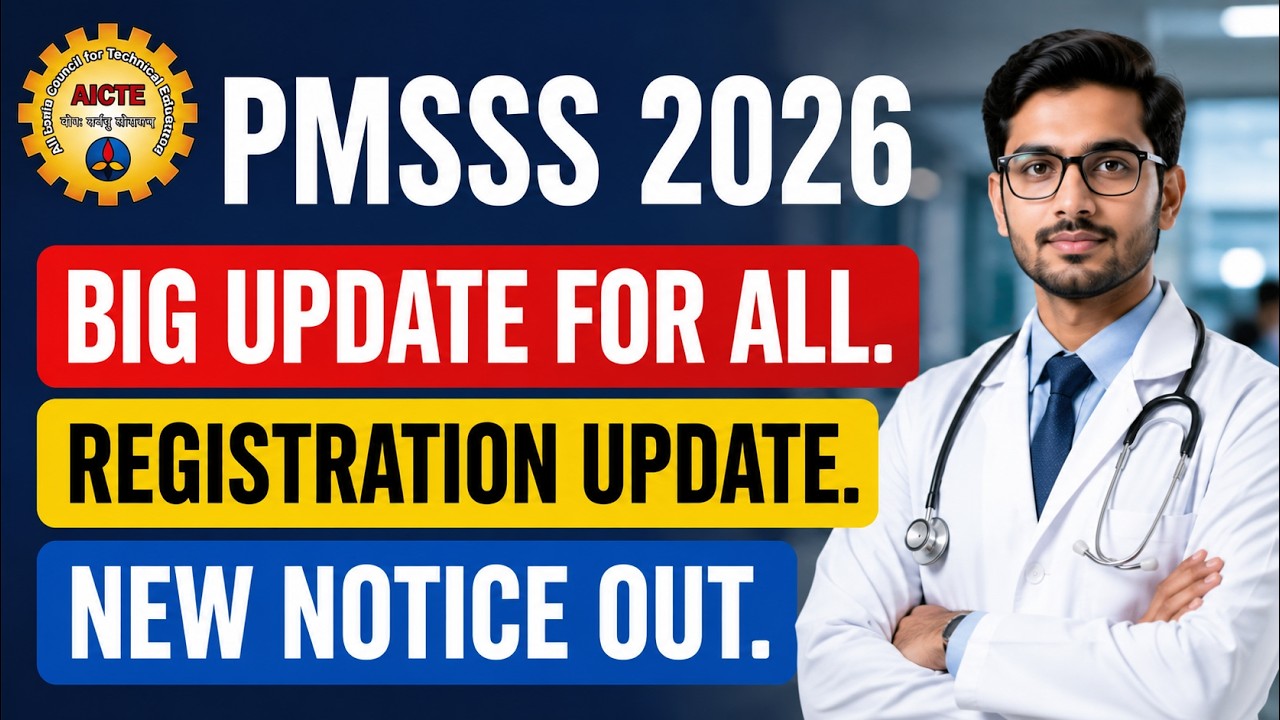 PMSSS 2026 Big Update Regarding Registration Check Complete Details || PMSSS Scholarship 2026