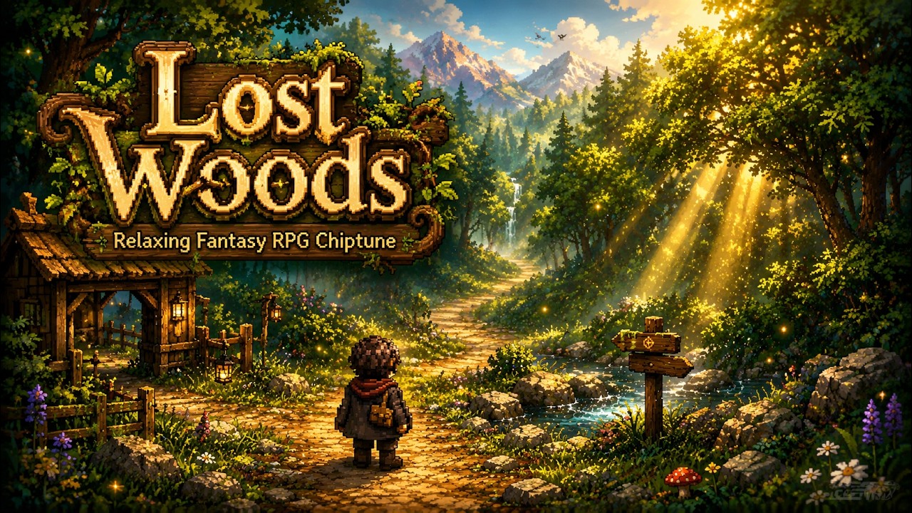 The Lost Woods Labyrinth | Cozy Chiptune RPG Adventure