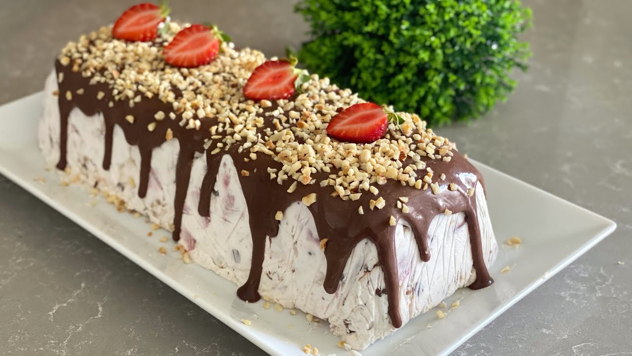 EN KOLAY YAZ TATLISI😍10 DK YAPTIM SOĞUMASINI BEKLEYEMEDİK😋HER EVDE OLAN MALZEMELERLE KOLAY PARFE