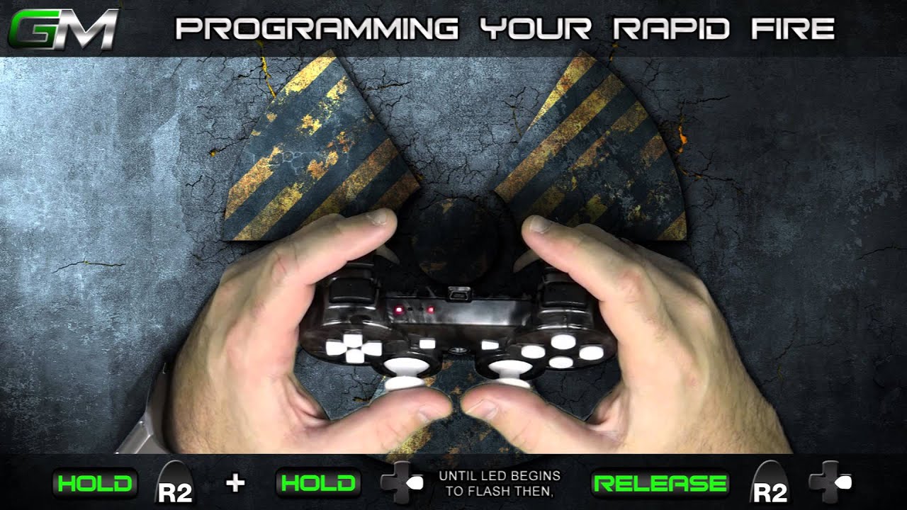 GamerModz PS3 SPS-X1 Ver. 2.0 - Rapid Fire Modded Controller Tutorial