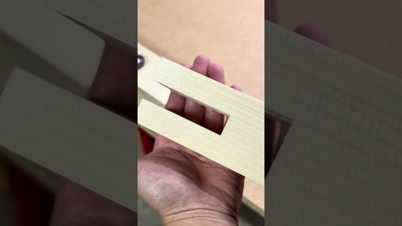 Unlocking the Perfect Wood Joint #Woodworking #Joinery #Craftsmanship