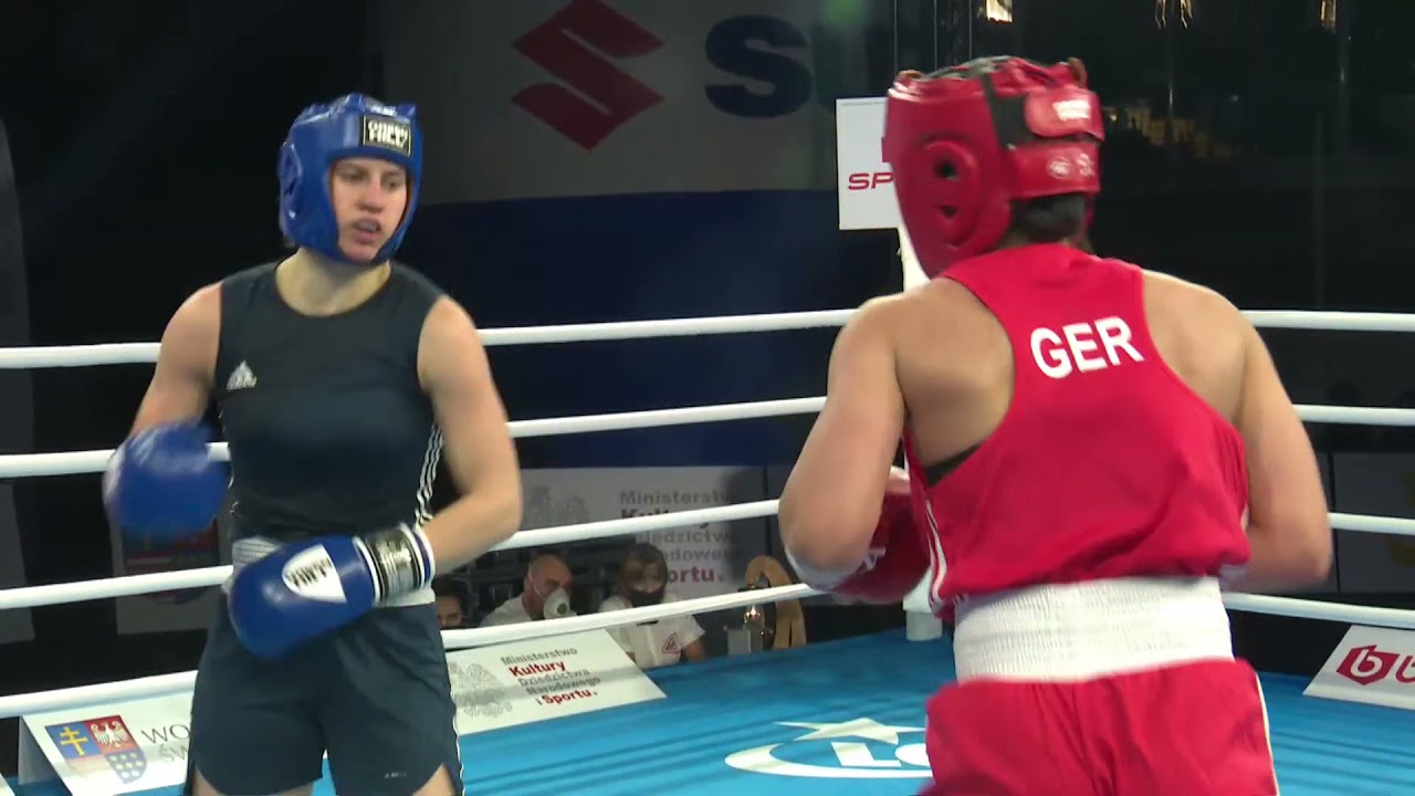 Kielce 2021 Session13B (W64kg) HECK Jenin Zeynab (GER) vs ROZENTALE Beatrise (LAT)