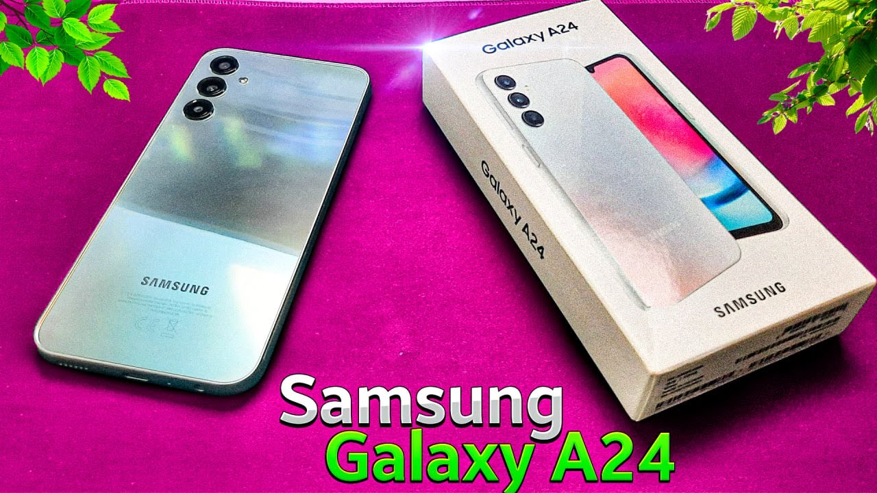 YANGI MODEL PUBG O'YNASA BO'LADIMI || SAMSUNG GALAXY A24 4GB 128GB || O'ZBEKCHA UNBOXING 2023