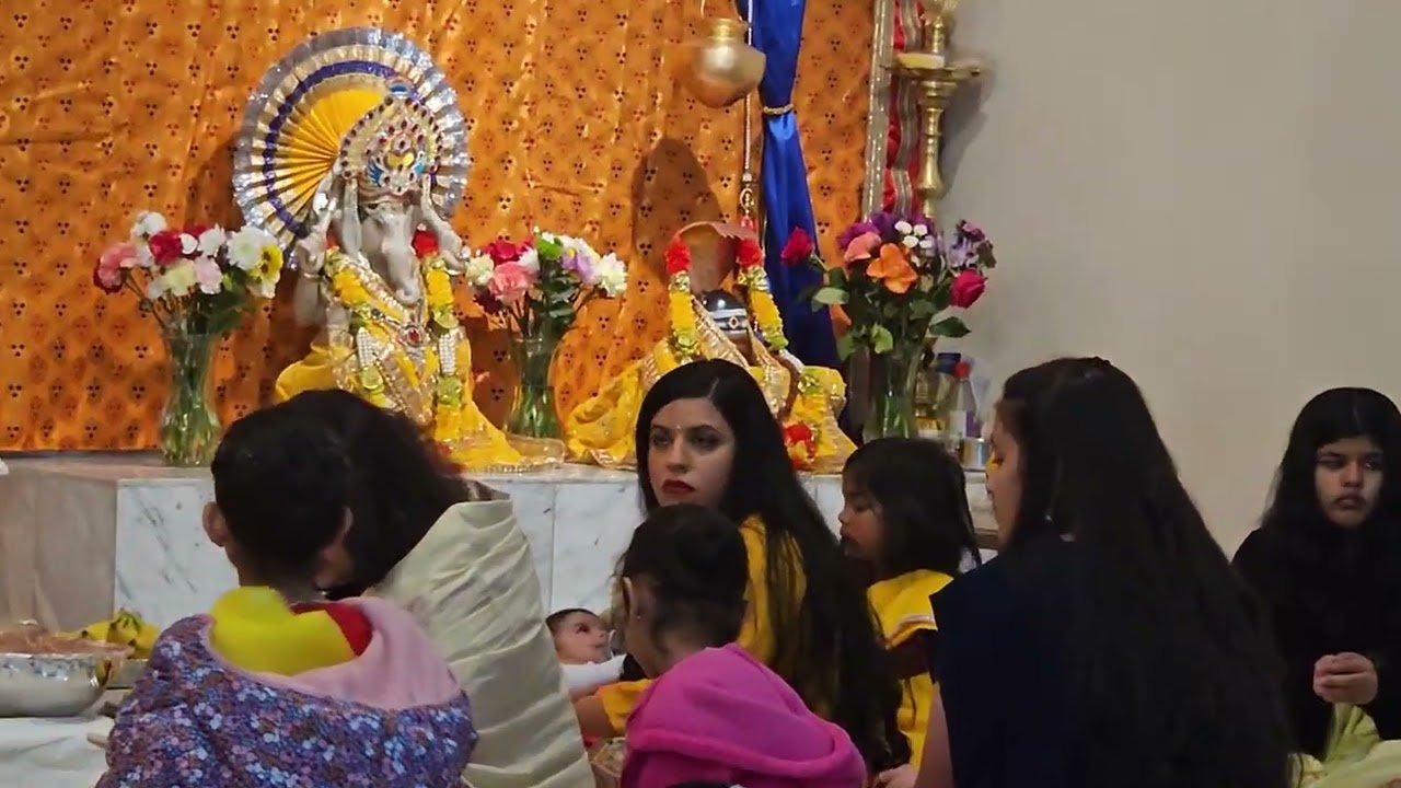 [#prayer] Detailed #saraswatipuja - #natarajschoolofdance - #gurusimachakraborty -#badrakashram