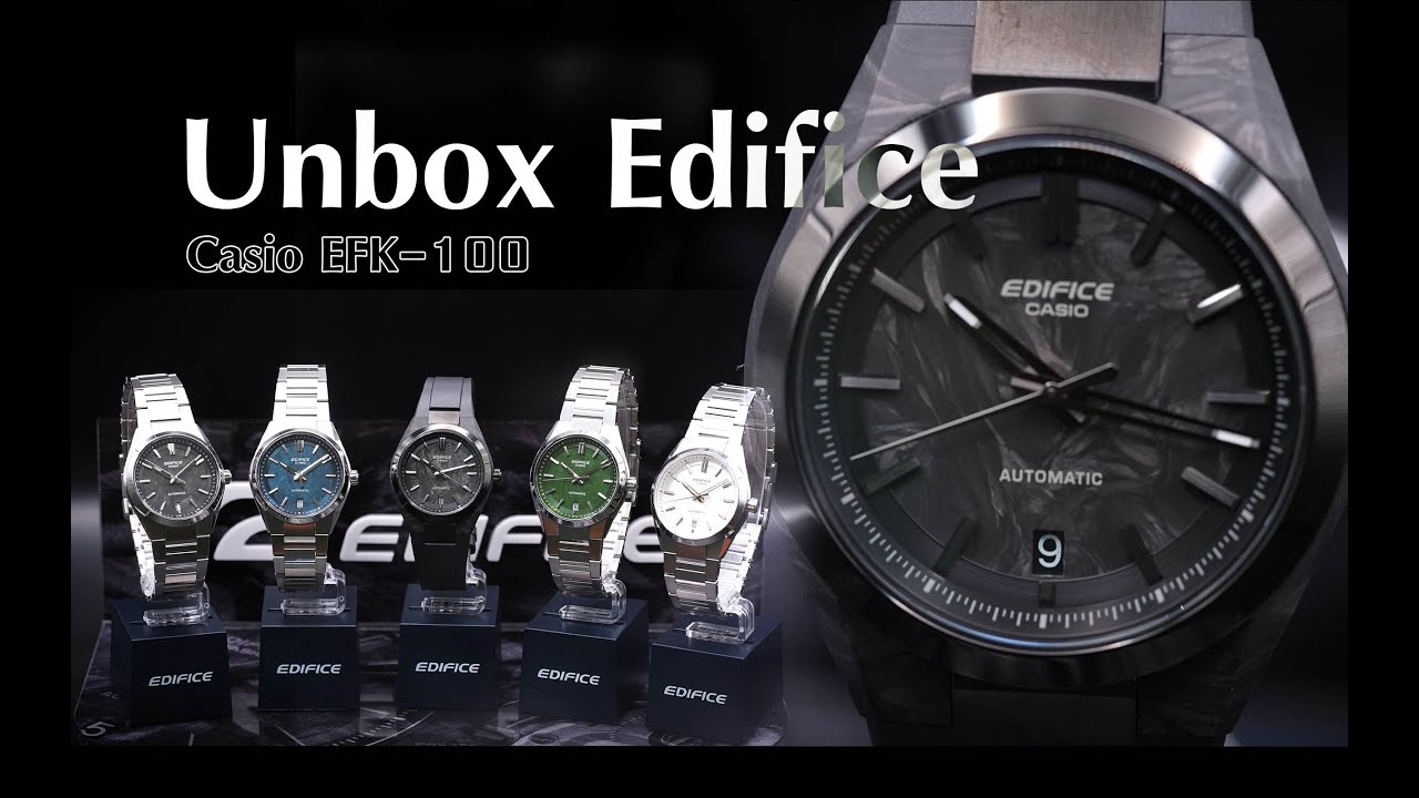 UNBOX CASIO EDIFICE EFK-100