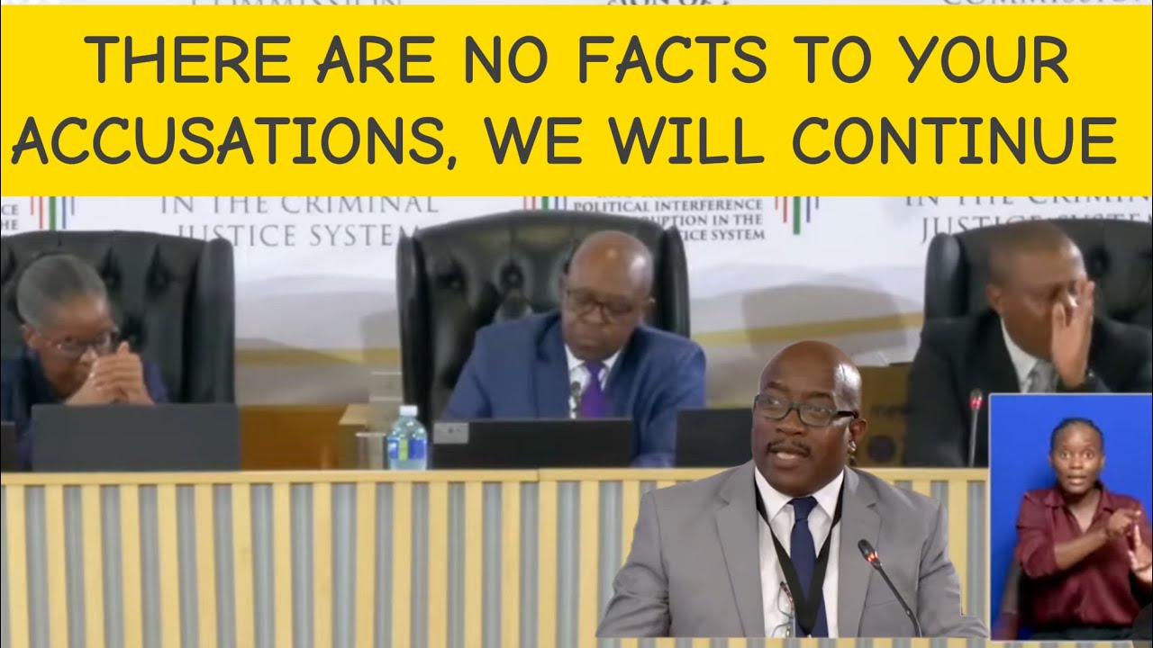 JUSTICE MADLANGA WARNS ADV NGOATO AND SGT NKOSI 