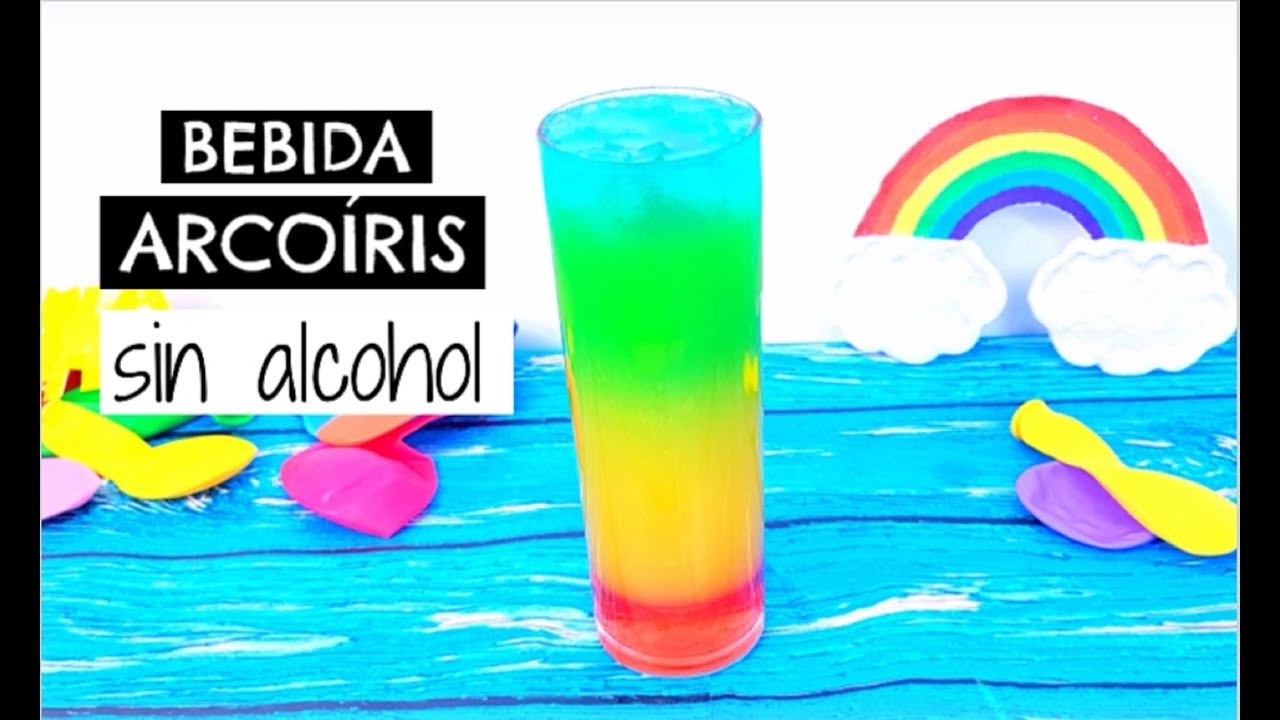 C&Oacute;MO HACER BEBIDA ARCO&Iacute;RIS SIN ALCOHOL