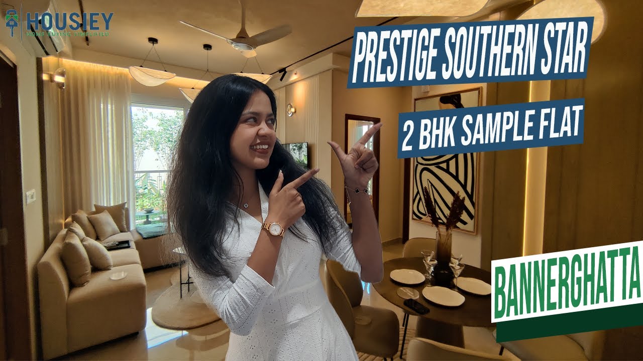 Prestige Southern Star Model Flat | 2 Bhk Tour [2025]| Prestige Bannerghatta Road Project