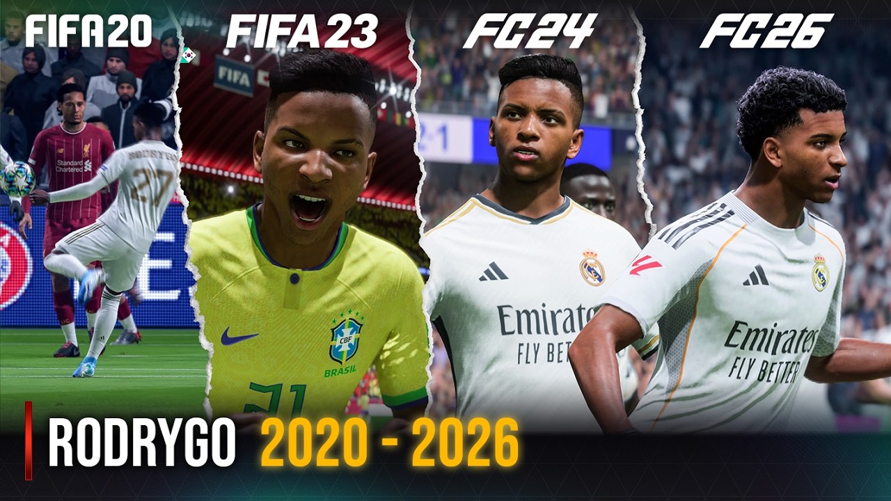 Гол Родриго в каждой игре FIFA | 2020 - 2026 |