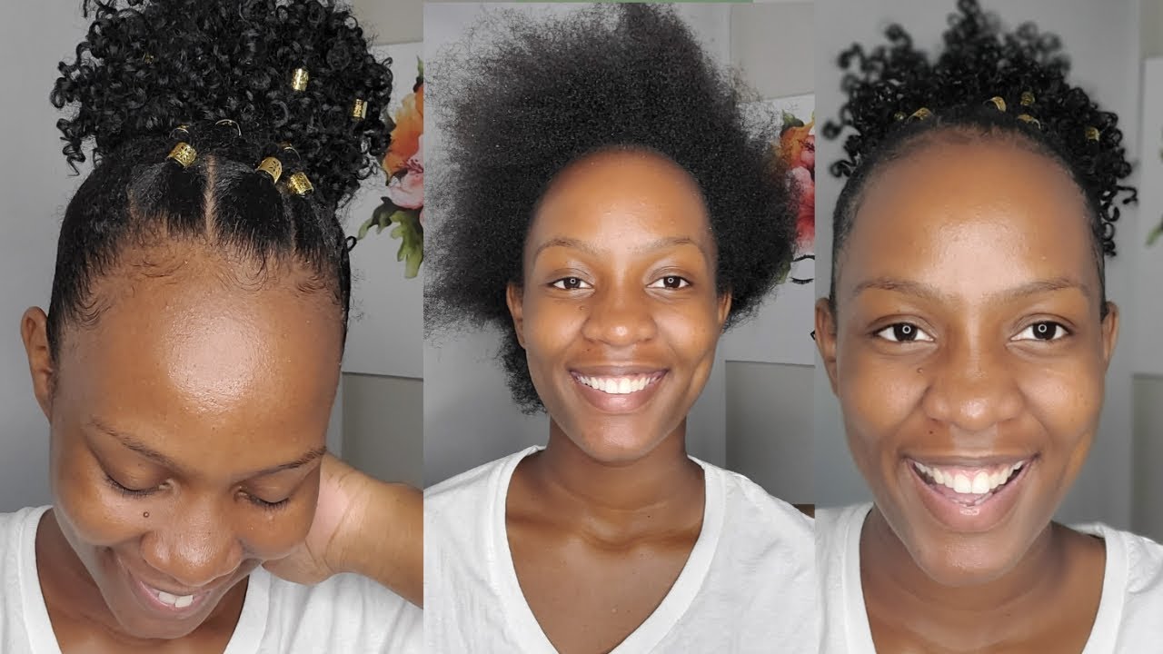 HOW TO STYLE NATURAL HAIR/PROTECTIVE HAIRSTYLES/ STYLING DIRTY HAIR/Jalia walda