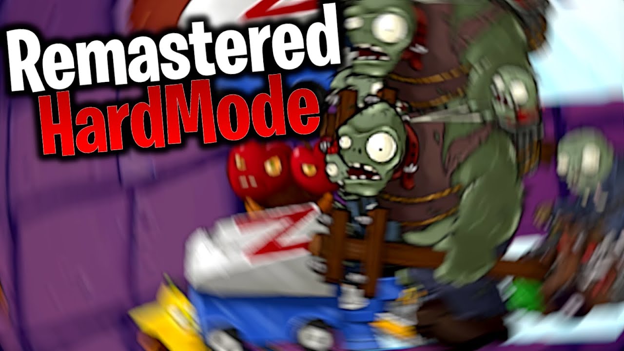 How to beat Level 6-9 HardMode | new DLC Mod Plants vs. Zombies Remastered