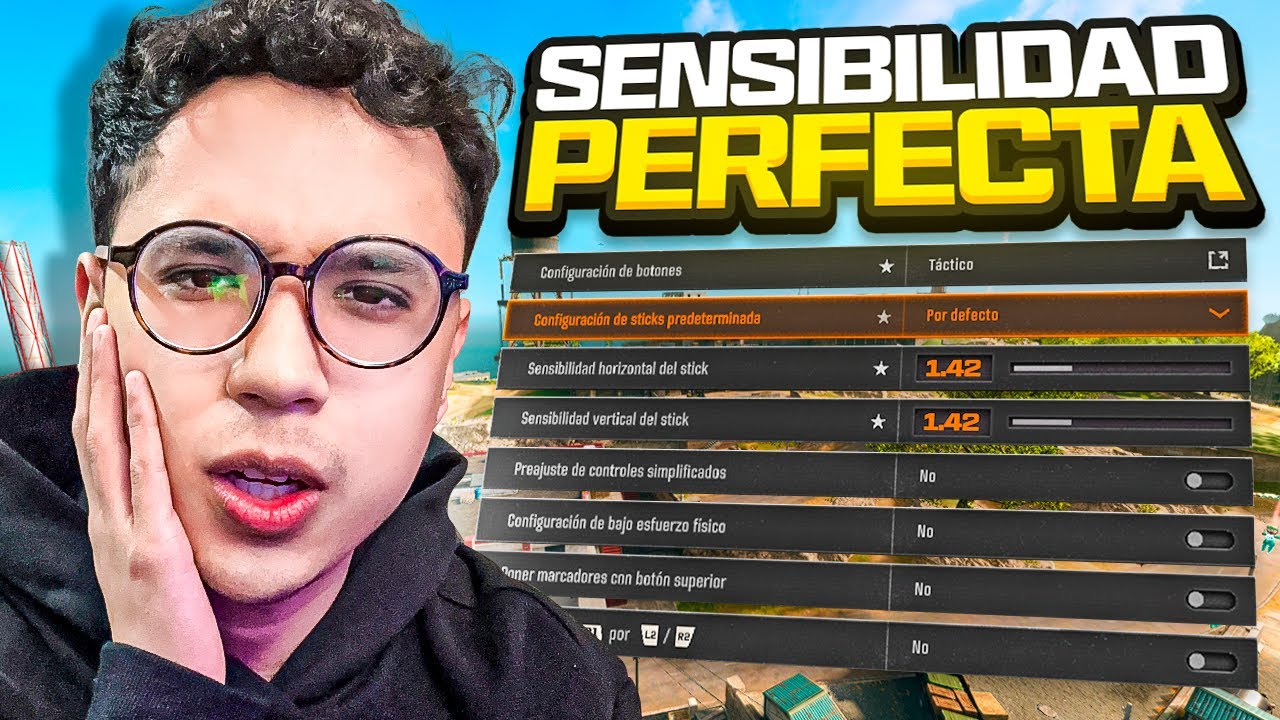 PROBANDO la SENSIBILIDAD PERFECTA para WARZONE 😍