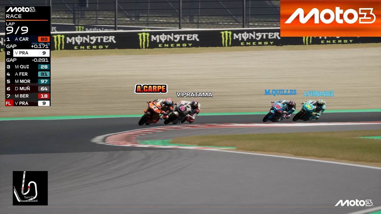 VEDA PRATAMA KALAHKAN HAKIM DANISH DI PEREBUTAN PODIUM !! VEDA PRATAMA CALON RIDER MOTOGP MASA DEPAN
