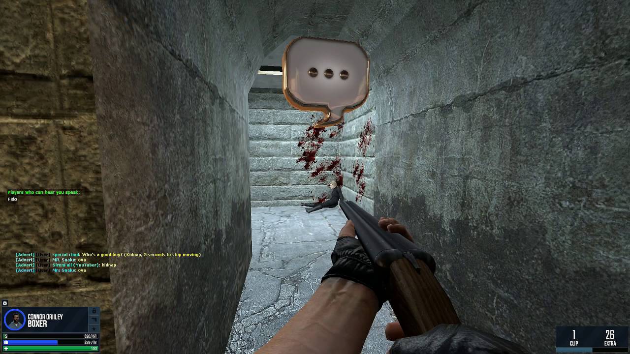 Gmod: DarkRP - Banned in style (Tons of RDM)