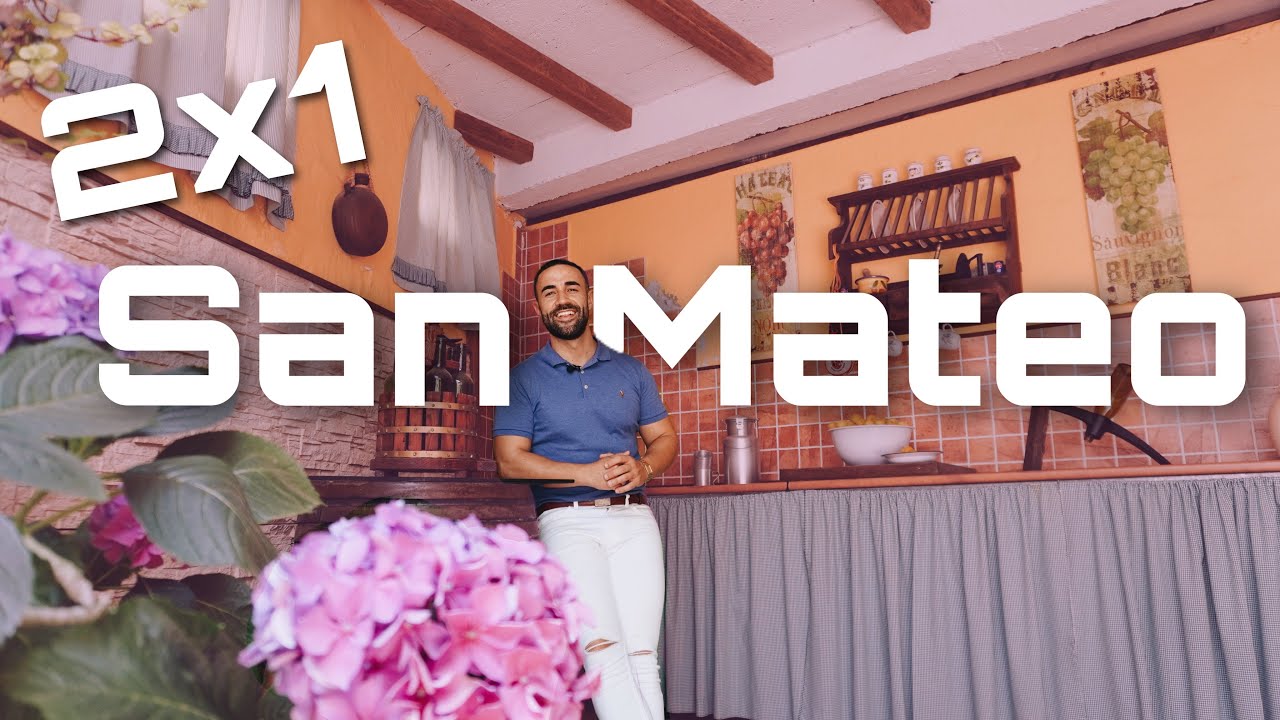 2 x 1 en Vega de San Mateo VENDIDO - 2 viviendas + 1 Terreno con árboles frutales - Gran Canaria