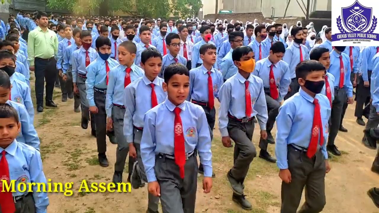 Morning Assembly  At Chenab Valley Hr Sec School Doda || Chenab Valley School Doda ||