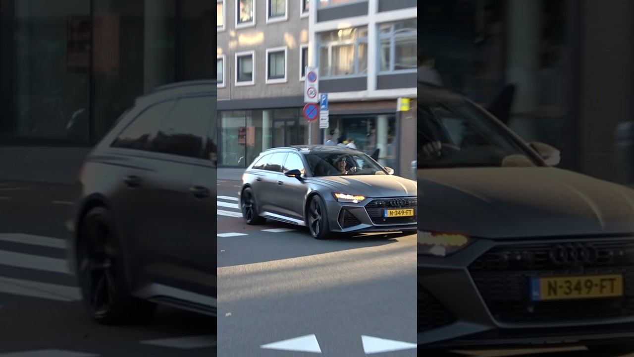 Audi RS6 C8 LOUD Acceleration sound! 💨 - #audi #rsperformance #youtubeshorts