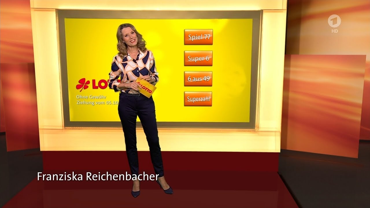 Franziska Reichenbacher - Lotto am Samstag - 05-10-2024