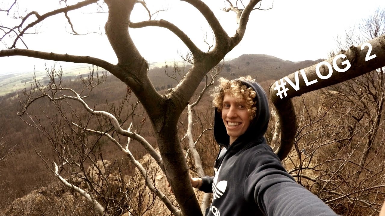 VLOG 2. Parkour on the edge/Show MindenMoves