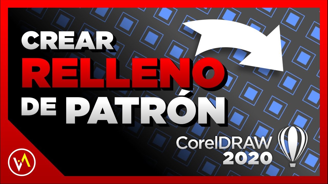 Crear PATRÓN PERSONALIZADO en Corel Draw  2022