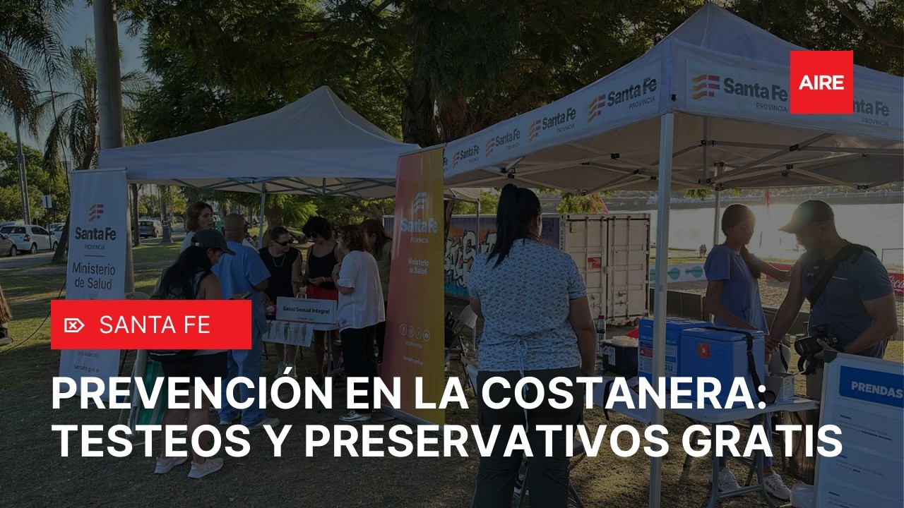 Día Mundial del PRESERVATIVO: jornada de prevención y testeos en la COSTANERA ESTE