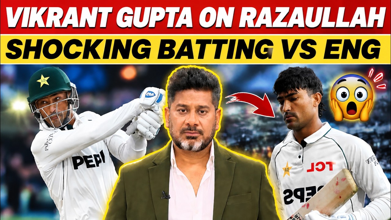 Vikrant Gupta On Razaullah Socking Batting | Vikrant Gupta On Razaullah | Vikrant Gupta | Razaullah