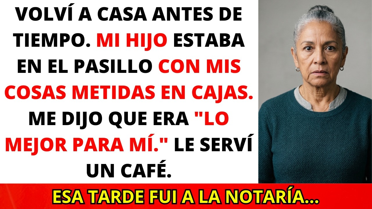 Volví A Casa Antes De Tiempo y me Encontré a Mi Hijo Estaba Sacando Mis Cosas...