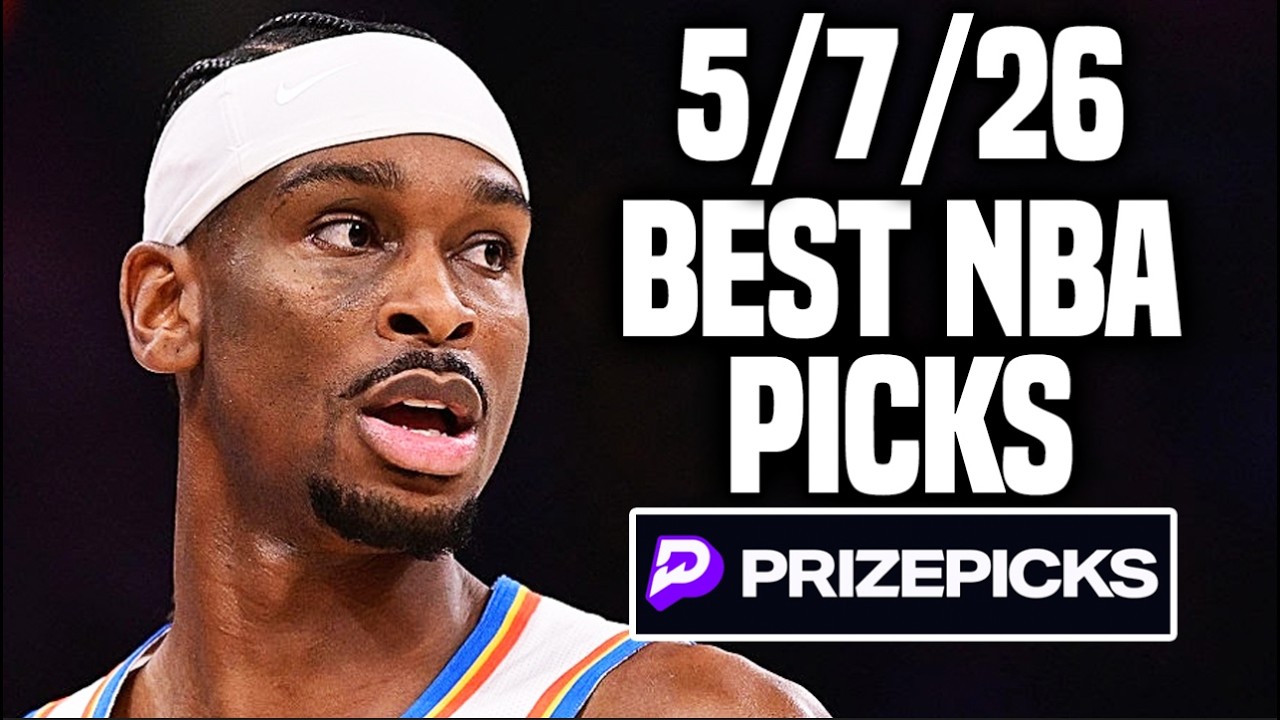 BEST NBA PROPS TODAY | BEST 5 BETS | THURSDAY 5/7/26 | PRIZEPICKS & UNDERDOG FANTASY